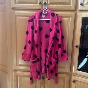 Victoria’s Secret PINK Pink & Black Robe